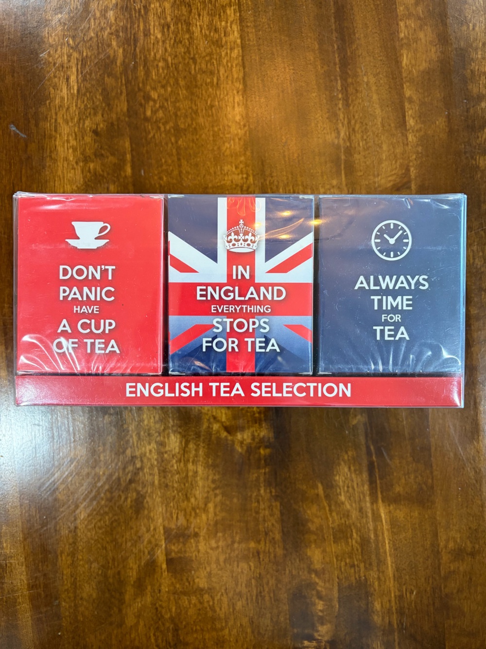 English Tea Selection Gift Set with 3 boxes of 10 teabags (30 total)